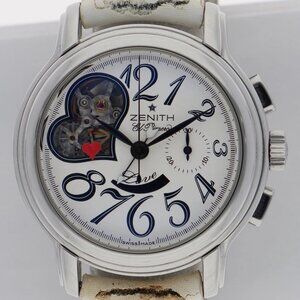 ZENITH 03.1230.4021Chronomaster white SS/Satin AT